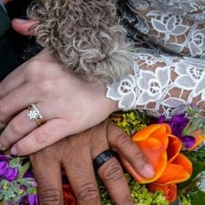 reception, bridal hand and paw